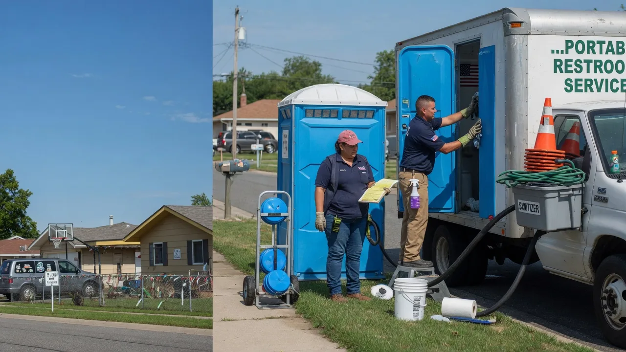 Portable Toilet Rental in Farmersburg, IN near me